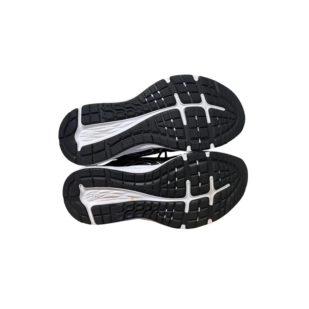 Asics Gel-Excite 7 Men Running Shoes Black White Sneakers 1011A657 Size 7.5 Wide
